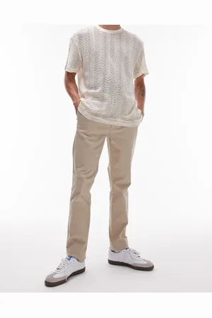 Topman Skinny chino pants in -Neutral