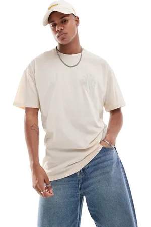 New Look Seek positive oversized t-shirt in -White