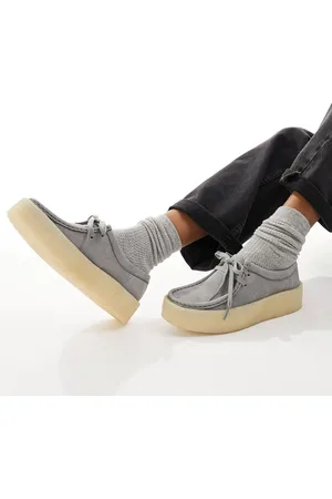 Clarks Clark Originals Cupsole shoes in dark suede