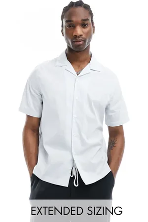 ASOS Relaxed smart stripe shirt in