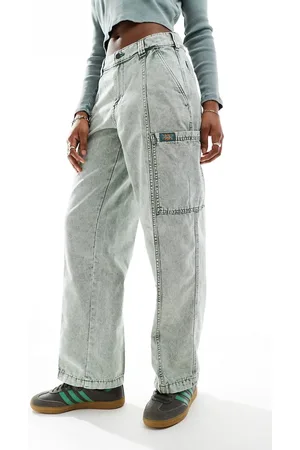 Dickies Newington washed pants with pocket detailing in green