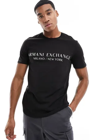 Armani Exchange Linear logo t-shirt in