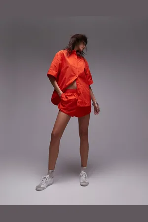 Topshop Nylon runner shorts in (part of a set)