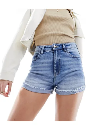 Pimkie Turned up denim shorts in