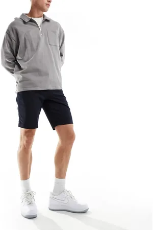 Lacoste Slim fit chino shorts in -Blue