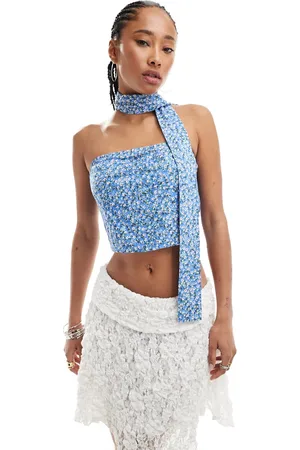 Daisy Street Boobtube top with scarf in