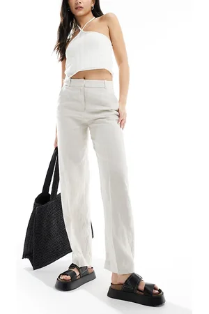 & OTHER STORIES Linen look pants in -Neutral