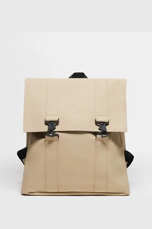 Rains MSN unisex waterproof backpack in -Neutral