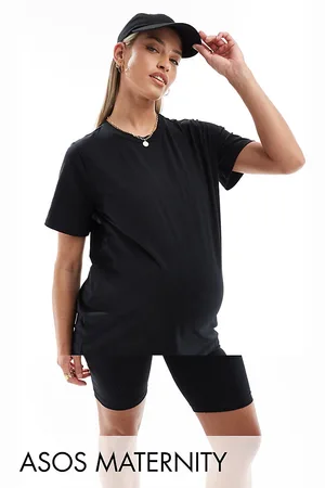 Mama;licious Mamalicious Maternity t-shirt and shorts set in