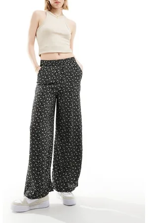& OTHER STORIES Wide leg pants in black and white -Multi