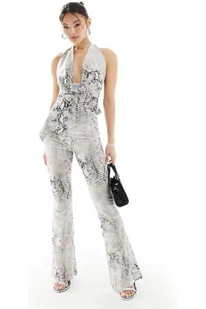 Murci Sheer mesh flared pants in (part of a set)