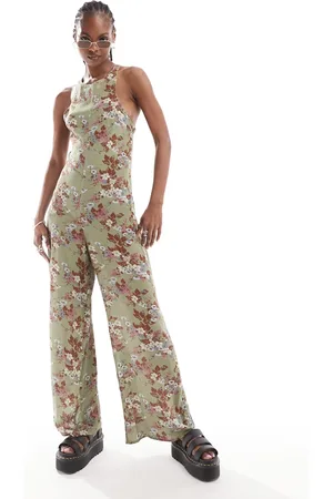 Reclaimed Sleeveless jumpsuit in