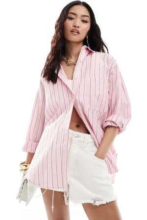 Cotton On Cotton On high rise stretch denim shorts in white