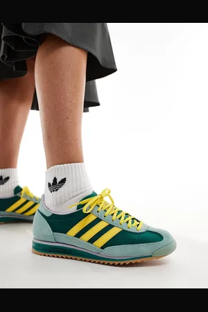 adidas SL 72 OG sneakers in green and yellow