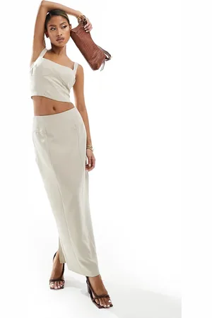 Kaiia Tailored maxi skirt in (part of a set)-Multi
