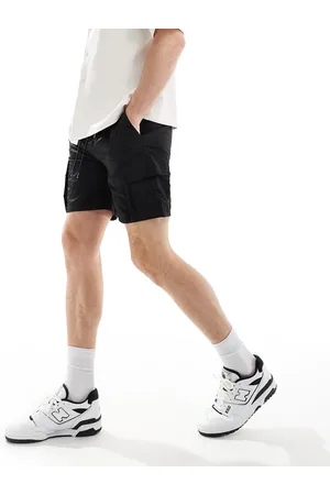 Only & Sons Pull on technical cargo shorts in