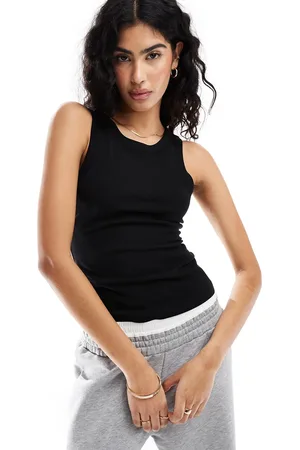 & OTHER STORIES Ribbed singlet top in