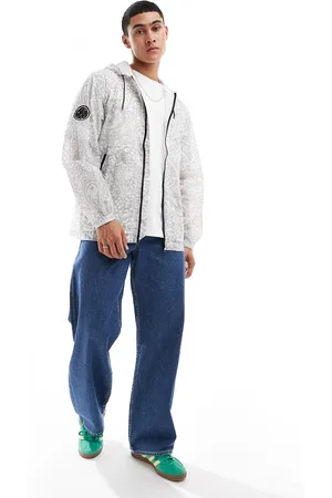 Pretty Green Paisley print zip through jacket in