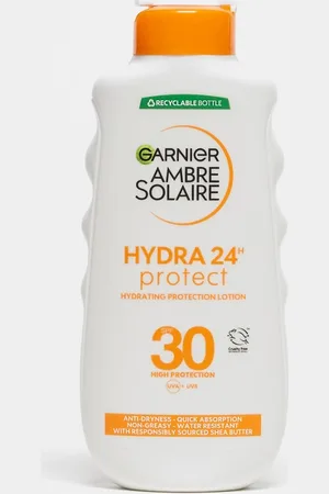 Garnier Ambre Solaire SPF 30 Hydra 24 Hour Protect Hydrating Sun Cream Lotion 200ml