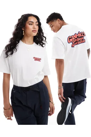 Gramicci Unisex cotton t-shirt with back print in
