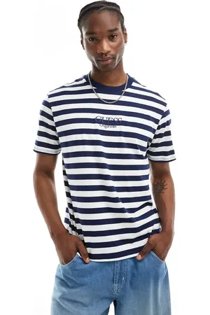 Guess Striped t-shirt in and white