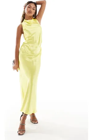 River Island Halter neck midi dress in