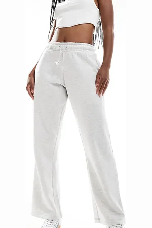 Missyempire Missy Empire exclusive wide leg trackies in grey (part of a set)