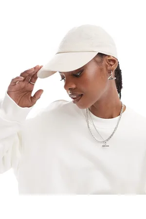 Weekday Essential linen mix cap in -Neutral