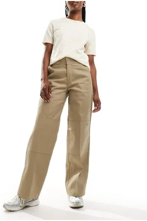 Dickies Double knee pants in beige tan-Neutral