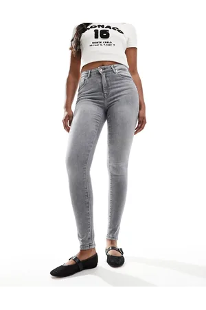 ONLY Push up skinny jeans in wash