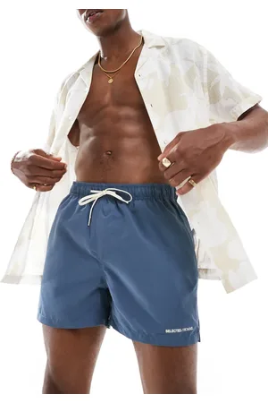 SELECTED Swim shorts in blue