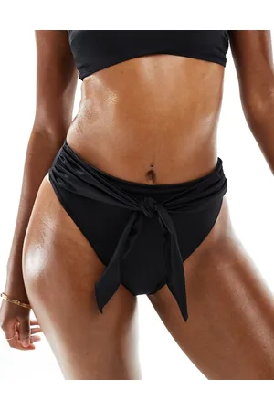 ASOS Maya Mix and Match high waist wrap front bikini bottoms in
