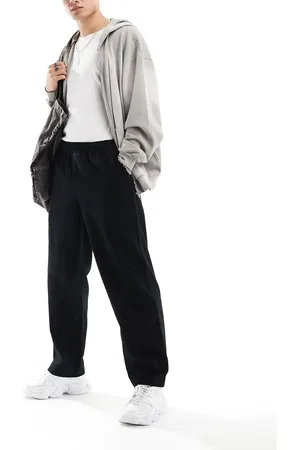 Fred Perry Twill drawstring straight leg pants in