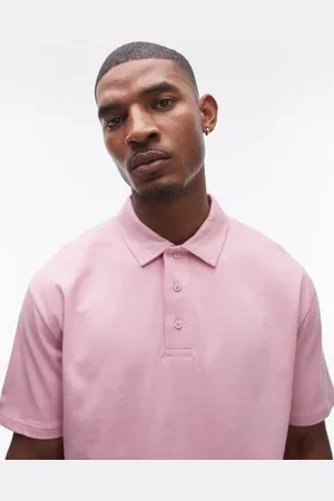 Topman Oversized fit polo in washed