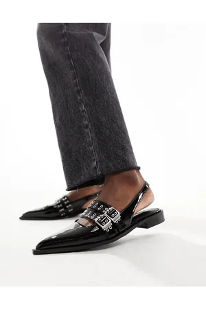 Raid Ichika slingback flats with buckles in