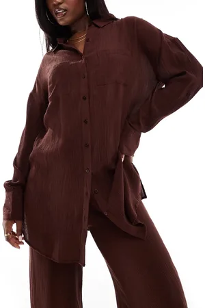 South Beach Oversized beach shirt in