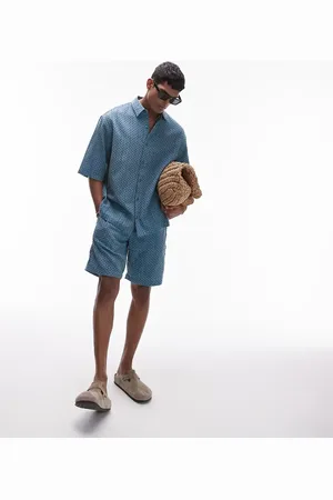 Topman Shorts with stitch detail in (part of a set)