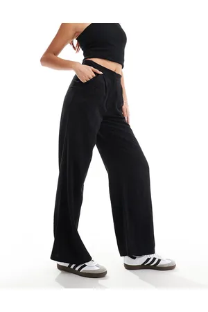 Reclaimed Mensy wide leg pants in linen mix