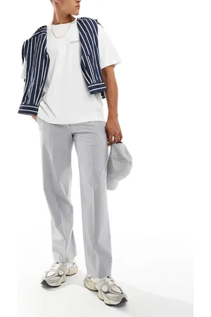 SELECTED Loose fit pleated pants in