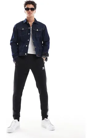adidas Three stripe trackies in