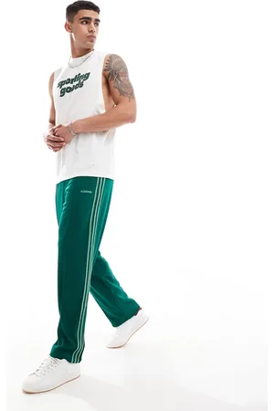 adidas Pants with pin tuck in green