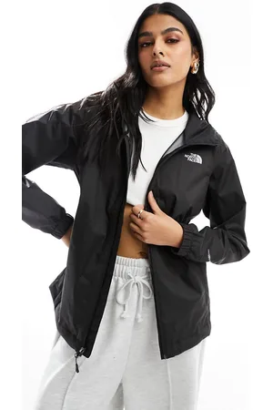 The North Face Quest waterproof hooded jacket in black