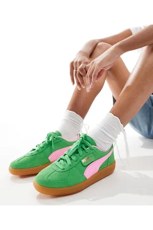 PUMA Palermo sneakers in and pink
