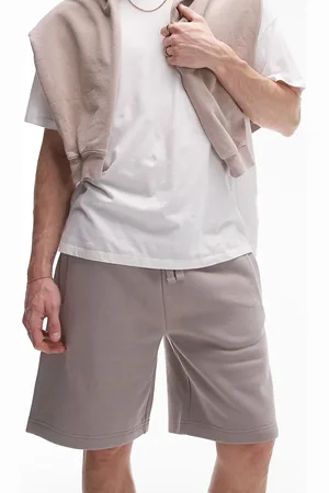 Topman Premium heavyweight oversized jersey shorts in