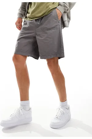 SELECTED Loose fit ripstop shorts in