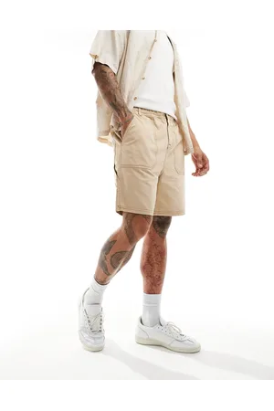 Native Youth Contrast stitch utility shorts in -Neutral
