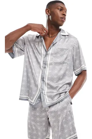 The Couture Club Emblem print shirt in (part of a set)