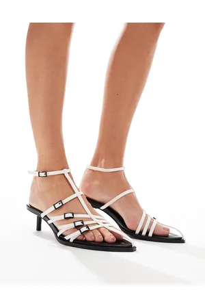 Stradivarius Pointy heeled sandals in