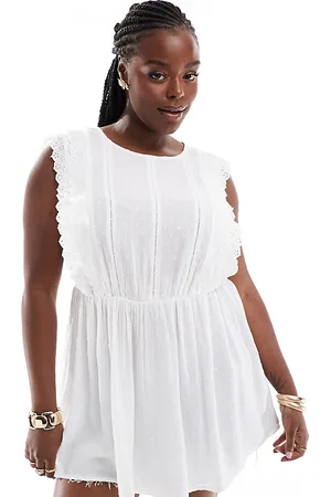 Yours Crinkle peplum shirt in