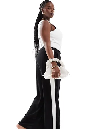 Yours Stripe side pants in